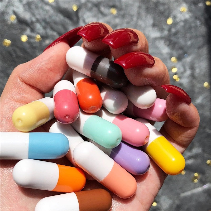 Mini Capsule Lipstick Velvet Canned Pills16pcs
