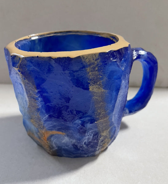 Resin Mineral Crystal Coffee Mug