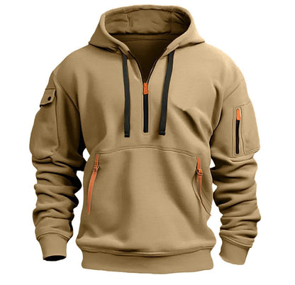 Cotton Hooded Men Sweatshirt