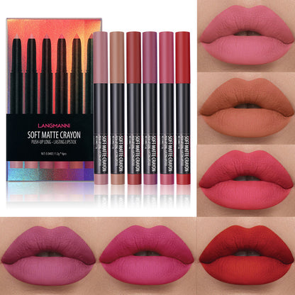 Matte Lipstick Set Of Six