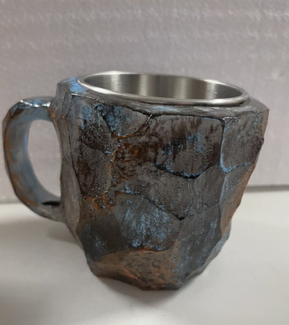 Resin Mineral Crystal Coffee Mug