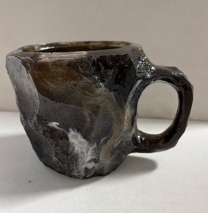 Resin Mineral Crystal Coffee Mug