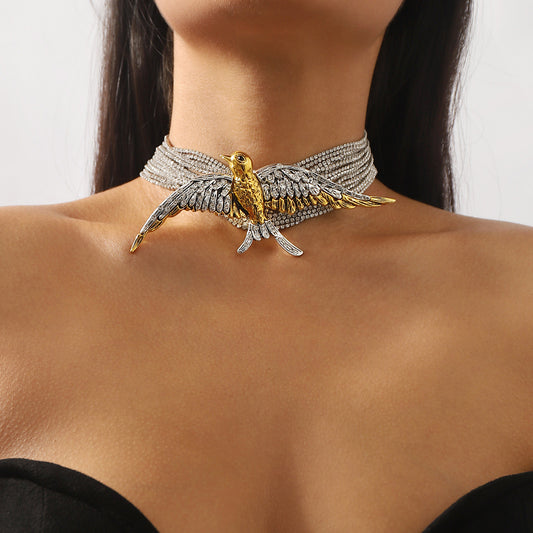 Bird Swallow Multi-layer Necklace