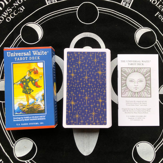 Tarot Playing Card with Paper Instructions