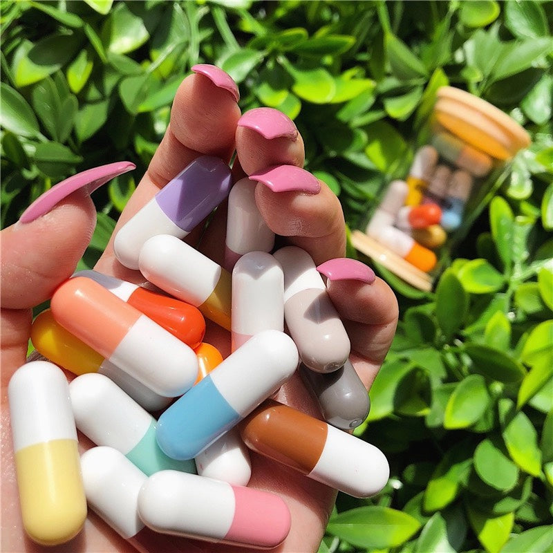 Mini Capsule Lipstick Velvet Canned Pills16pcs