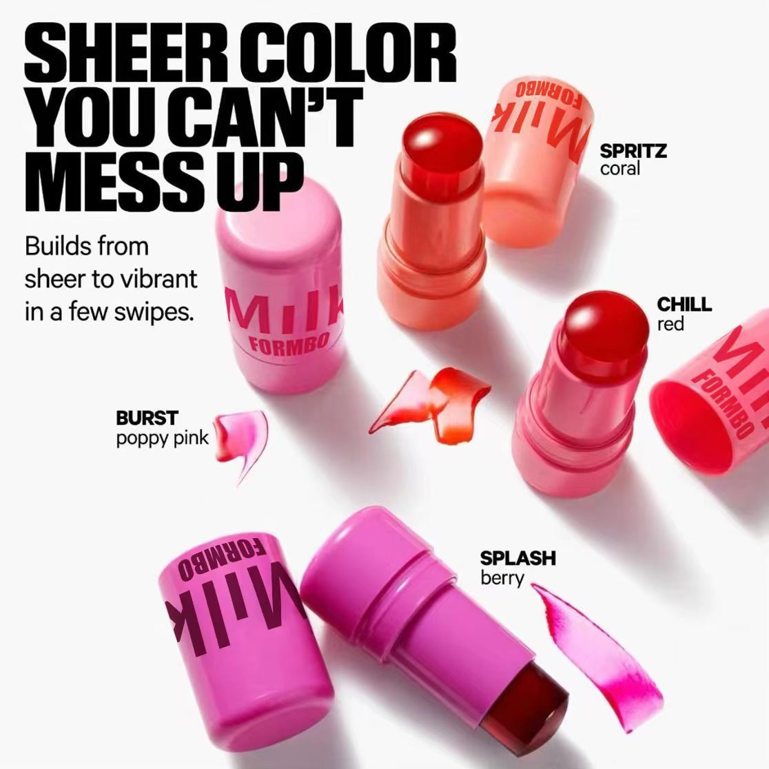 Blush Jelly Cream Blush Shimmer Blush Stick
