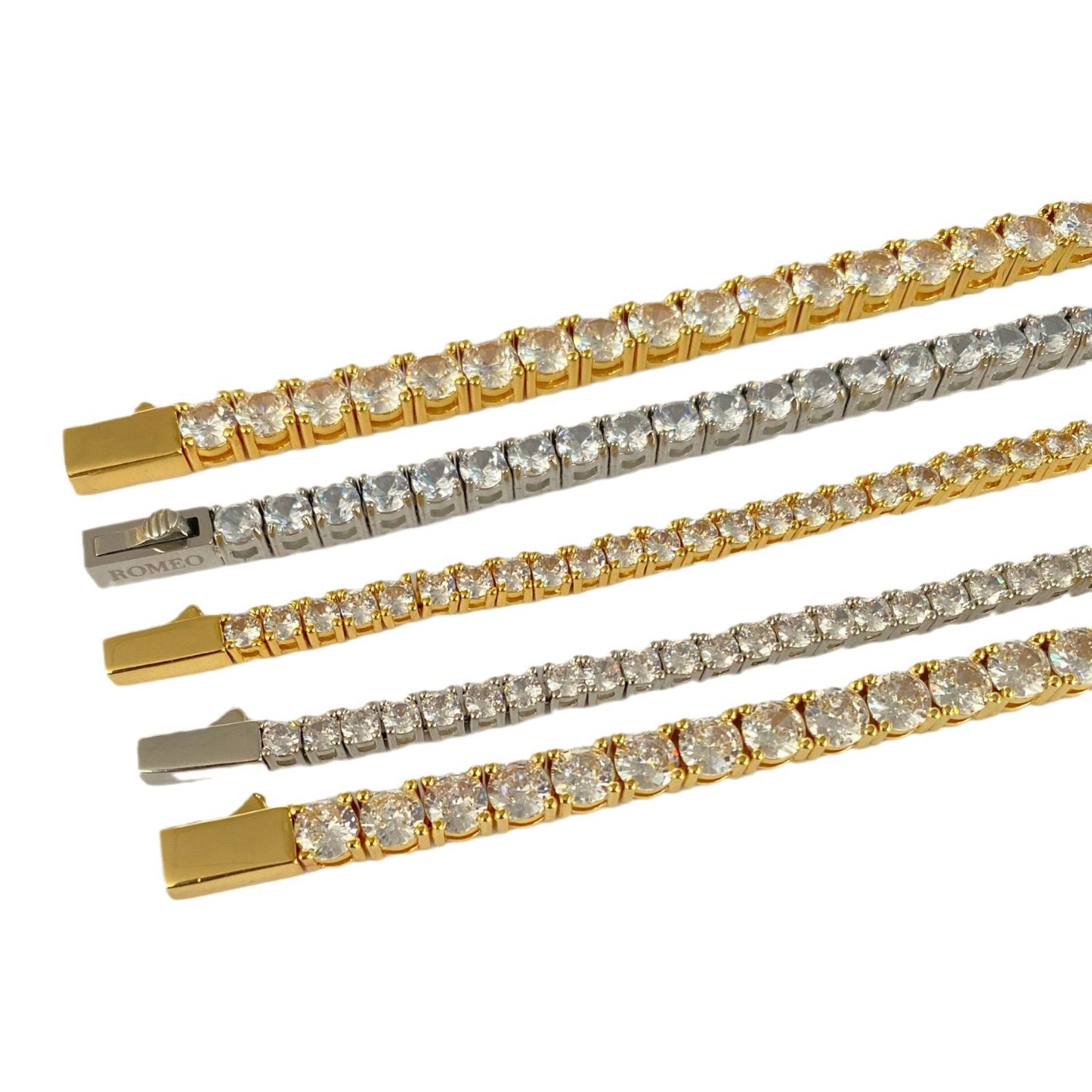 Stainless Steel Zircon Bracelet