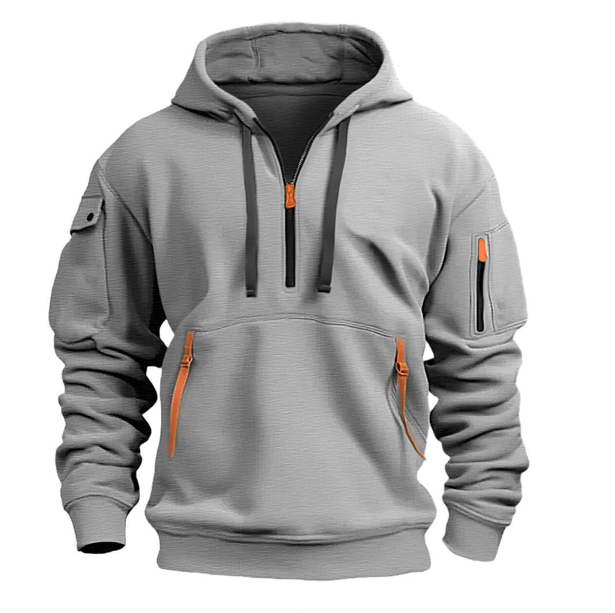 Cotton Hooded Men Sweatshirt