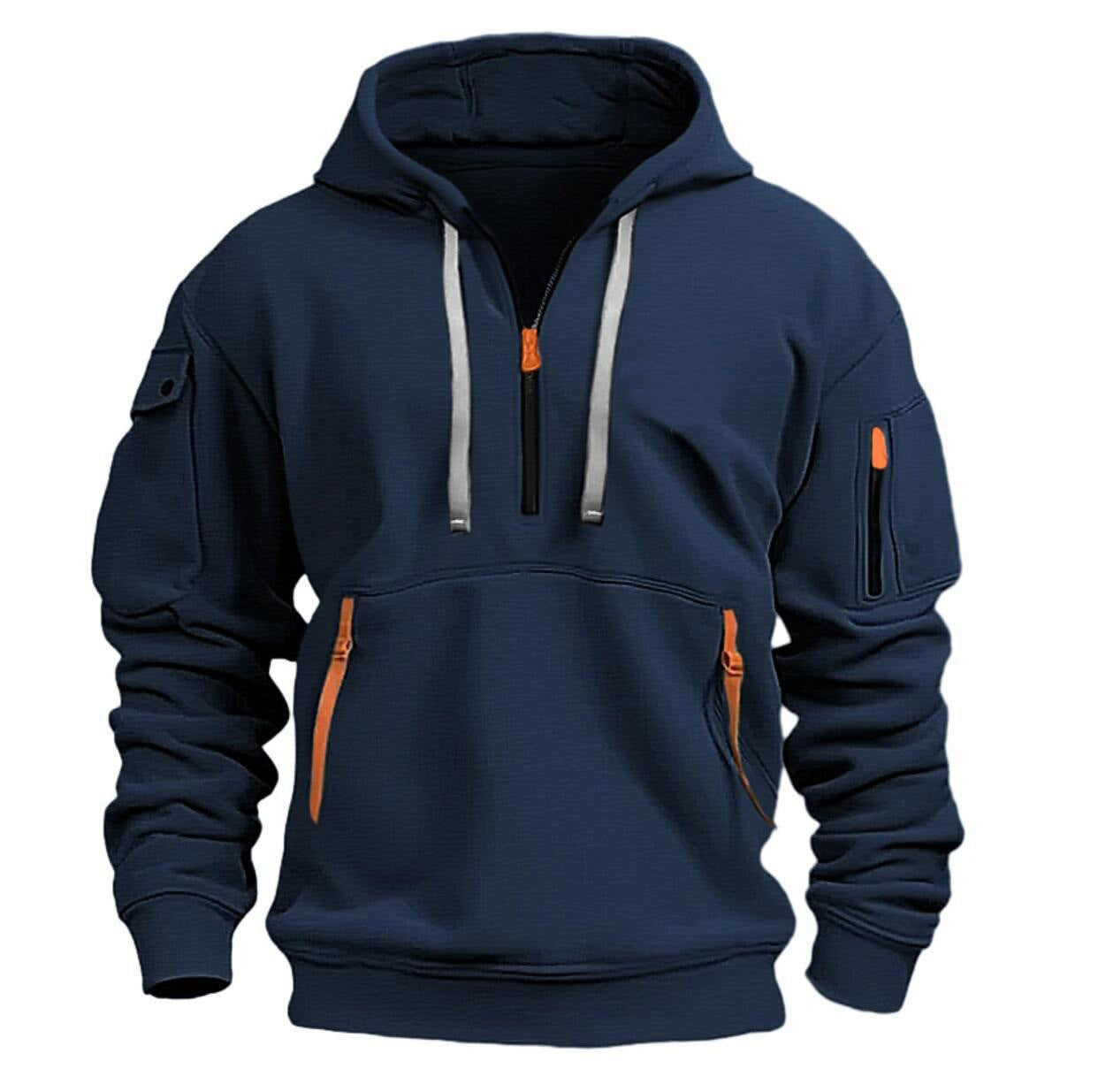 Cotton Hooded Men Sweatshirt