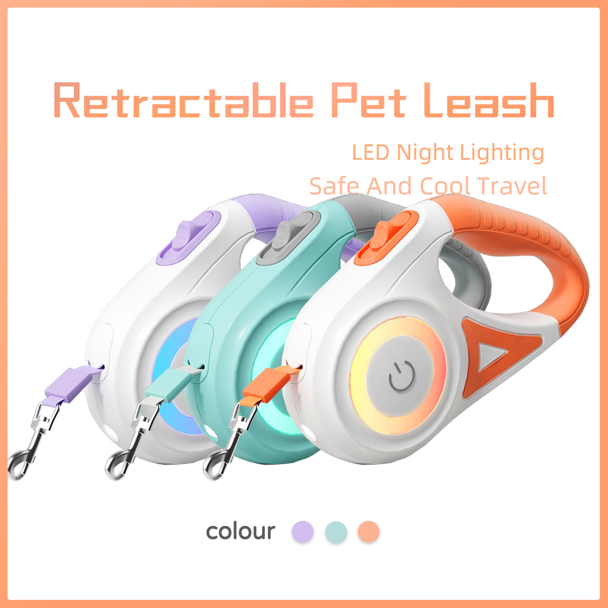 Retractable Leash Collar