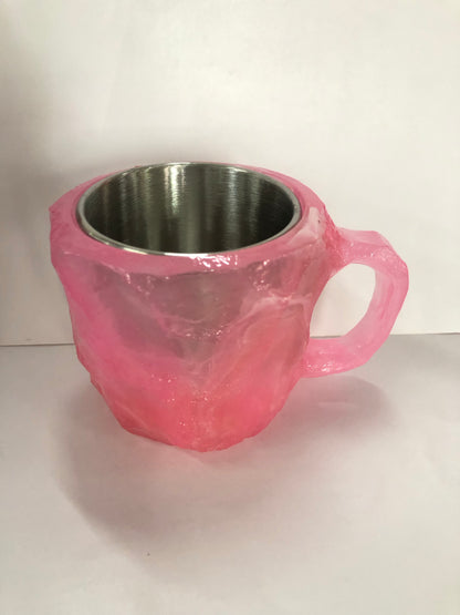 Resin Mineral Crystal Coffee Mug