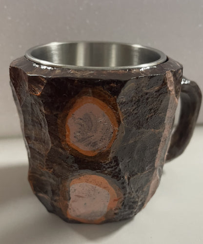 Resin Mineral Crystal Coffee Mug