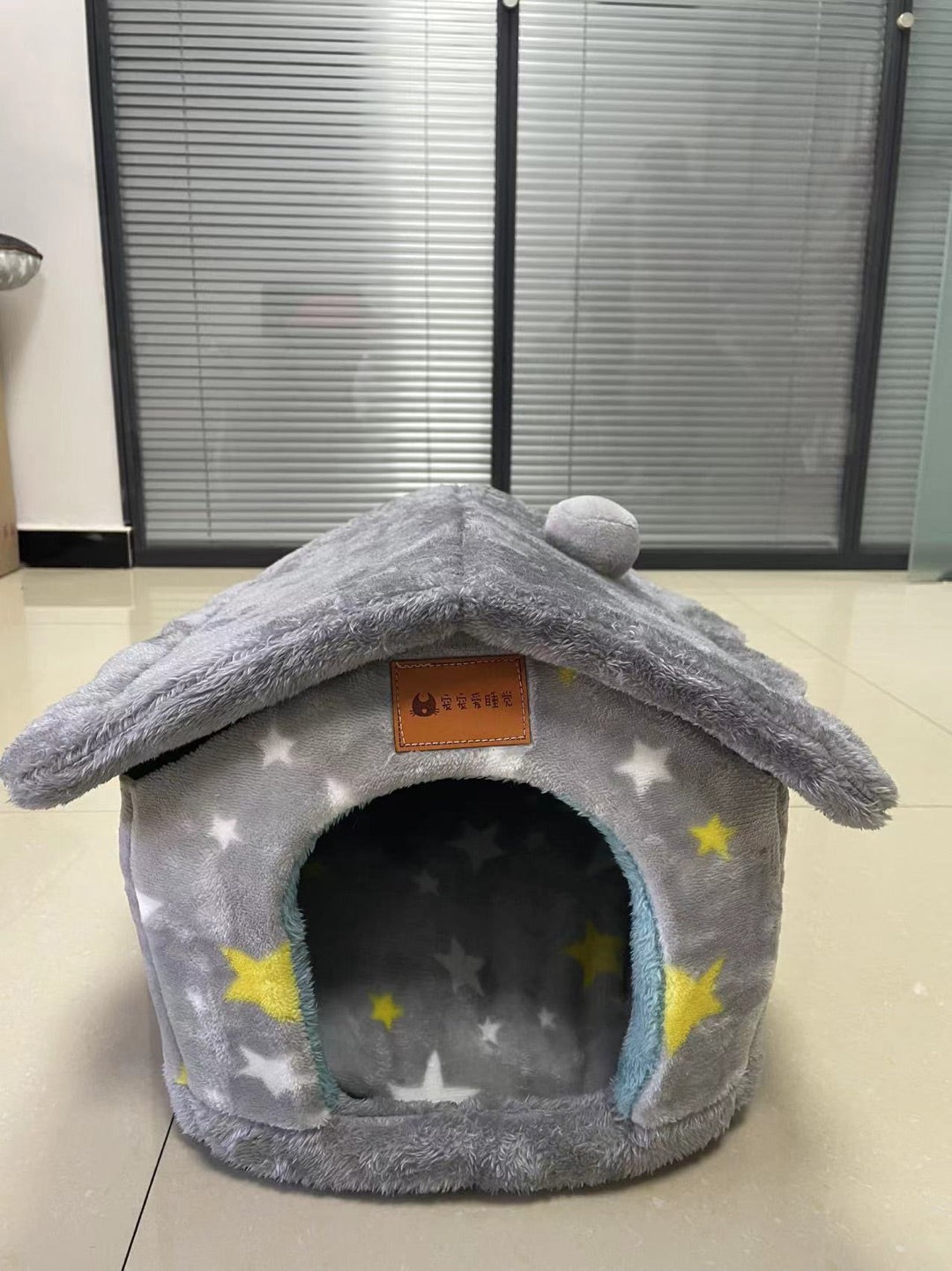 Foldable House Pet Bed