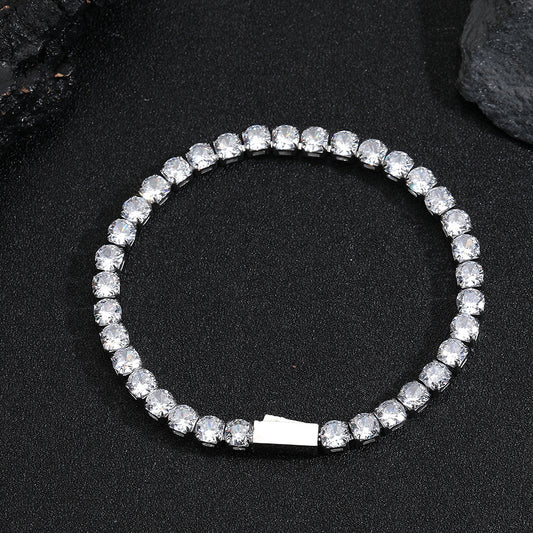 Zircon Stainless Steel Bracelet